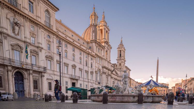 Piazza Navona - by Alberico Bartoccini